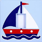 Sailing Boat Light Switch Cover