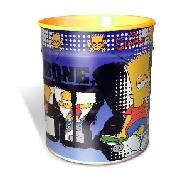 The Simpsons Bad To the Bone Waste Paper Bin