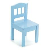 Kid's Wooden Chair - Blue